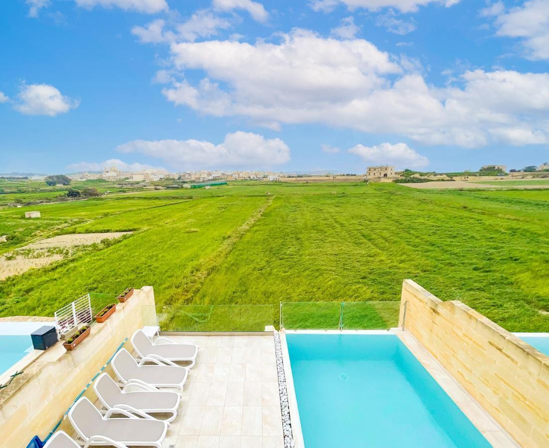 Għarb Inni Holiday Home With Infinity Pool מראה חיצוני תמונה